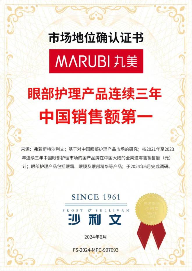 OP1 背后是战略、技术和大趋势的胜利AG真人游戏第一品牌丸美稳居眼部护理T(图6)